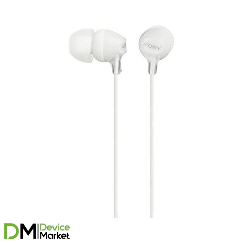 Навушники SONY MDR-EX15LP White