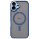 Чехол DM Lens Protection with MagSafe для Apple iPhone 17 Light Blue - Фото 1
