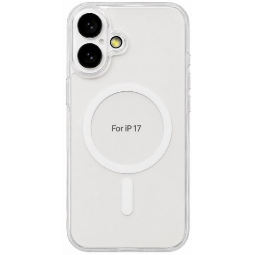 Чехол DM Lens Protection with MagSafe для Apple iPhone 17 Matte White