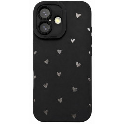 Чехол DM Camera Cover для Apple iPhone 17 Falling Hearts