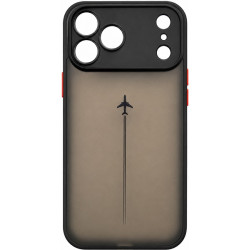 Чехол DM Plane Camera Cover для Apple iPhone 17 Pro Matte Black