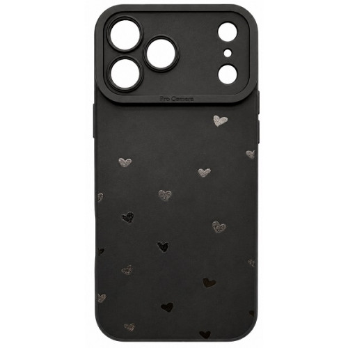 Чехол DM Camera Cover для Apple iPhone 17 Pro Max Falling Hearts