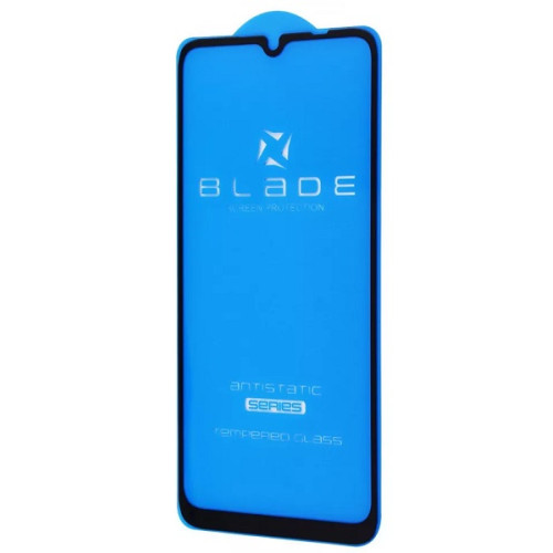 Защитное стекло BLADE ANTISTATIC Series Full Glue для Samsung A05/A05s/A06/A07 Black
