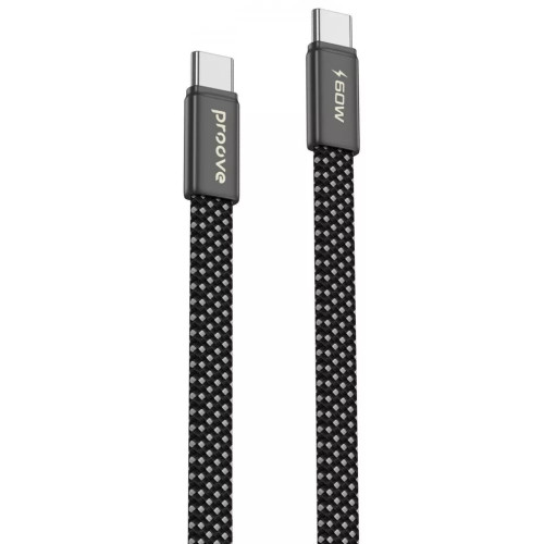 Кабель Proove AirLine Type-C to Type-C 60W 1m Black (CCAI60002201)