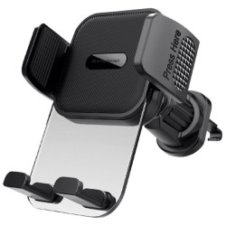 Автомобильный держатель ArmorStandart SteadyGrip Airvent Black (ARM85338)
