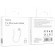 Перехідник Hoco LS34 Lightning to 3.5mm White - Фото 2