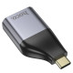 Переходник Hoco UA33 Type-C to HDTV Metal Grey - Фото 2
