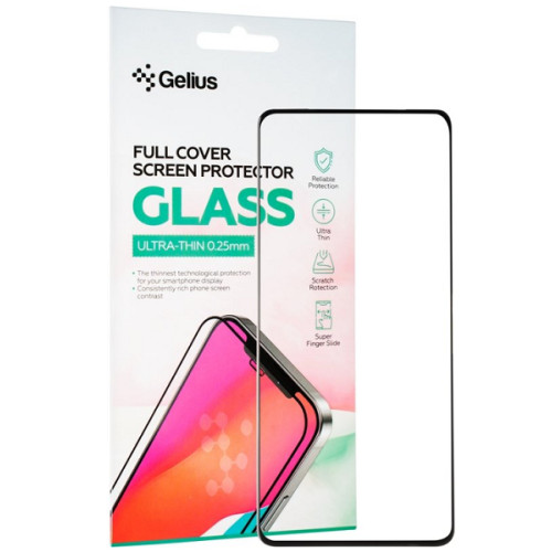 Защитное стекло Gelius Full Cover Ultra-Thin 0.25mm для Samsung A37 A376 Black