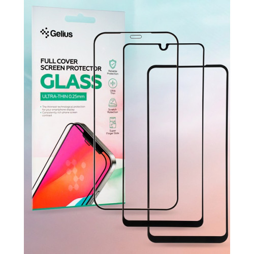 Защитное стекло Gelius Full Cover Ultra-Thin 0.25mm для Samsung A56 A566 Black