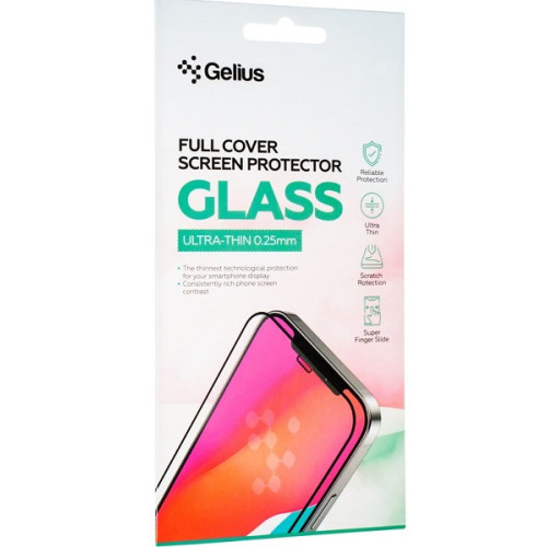 Защитное стекло Gelius Full Cover Ultra-Thin 0.25mm для Samsung S24 FE S721 Black