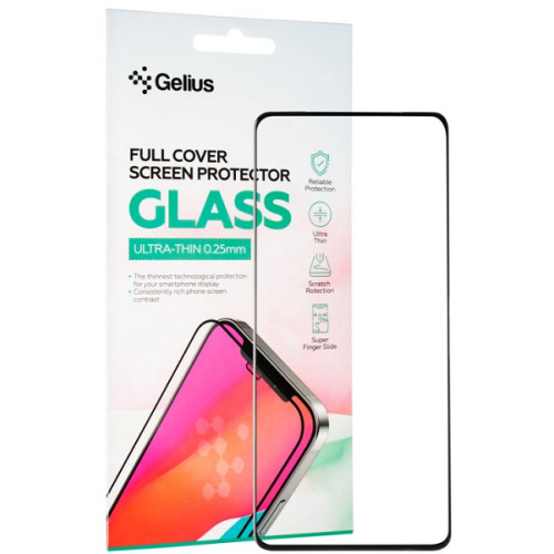 Защитное стекло Gelius Full Cover Ultra-Thin 0.25mm для Samsung S25 S931 Black