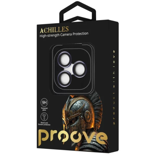 Защитное стекло для камери Proove Achilles для iPhone 17 Pro Deep Blue (CPPAFM17P008)
