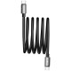 Кабель Proove Magneto Type-C to Type-C 60W 1m Black (CCMA60002201) - Фото 3