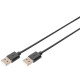 Кабель Digitus USB to USB (M/M) 1,8m Black (AK-300100-018-S) - Фото 1