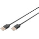 Кабель Digitus USB to USB (M/M) 3m Black (AK-300100-030-S) - Фото 1