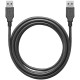 Кабель ColorWay USB to USB 2.0 (M/M) 1m Black (CW-CBUU071-BK) - Фото 2