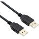 Кабель ColorWay USB to USB 2.0 (M/M) 1m Black (CW-CBUU071-BK) - Фото 3