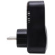 Реле напруги ColorWay (16A/3680W) 150V-210V/230V-280V DS1 Black (CW-VR16-04D) - Фото 3