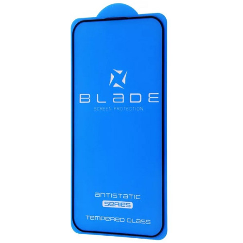 Защитное стекло BLADE ANTISTATIC Series Full Glue для Xiaomi Redmi 13C/Poco C65 Black