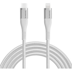 USB кабель BRAID2 Type-C to Lightning 30W 1.2m White (GBCL13WH)