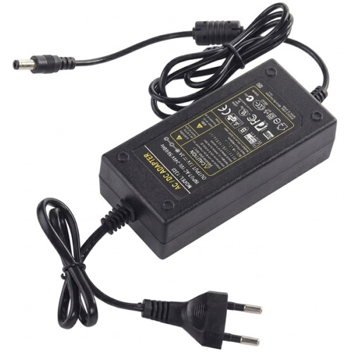 Універсальний блок живлення HJ-1250 12V 5A 5.5x2.5mm Black