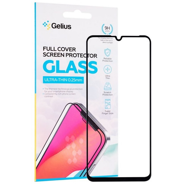 Захисне скло Gelius Full Cover Ultra-Thin 0.25mm для Samsung S24 S921 Black