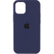 Чехол Silicone Case для iPhone 16 Pro Max Midnight Blue