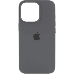 Чехол Silicone Case для iPhone 16 Pro Max Charcoal Gray