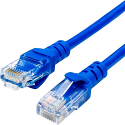 Патч-корд Atcom UTP, RJ45, Cat.5e, 15m, Синий (9168)