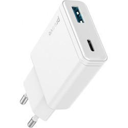 СЗУ Proove Slender 45W (Type-C + USB) White (WCSL45110002)
