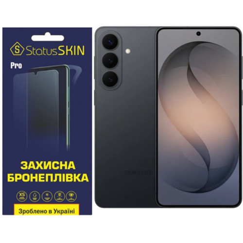 Полиуретановая пленка StatusSKIN Pro на экран Samsung Galaxy S26 Plus Матовая