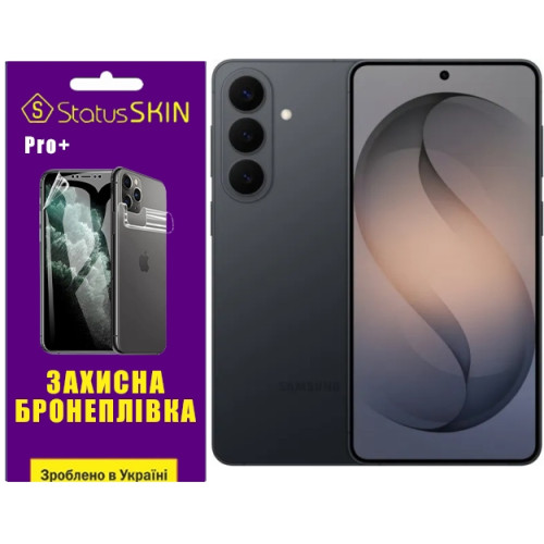 Полиуретановая пленка StatusSKIN Pro+ на экран Samsung Galaxy S26 Plus Матовая