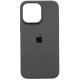 Чехол Silicone Case для iPhone 15 Pro Max Charcoal Gray - Фото 1