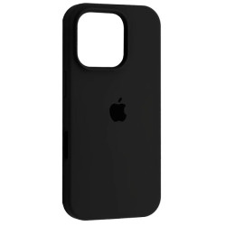 Чехол Silicone Case для iPhone 16 Pro Max Black