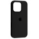Чехол Silicone Case для iPhone 16 Pro Max Black - Фото 1