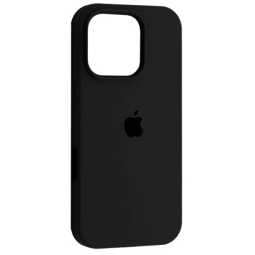 Чехол Silicone Case для iPhone 16 Pro Max Black