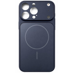 Чехол AG Glass Case With MagSafe для iPhone 15 Pro Max Blue