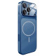 Чехол AG Glass Case With MagSafe для iPhone 15 Pro Blue - Фото 1