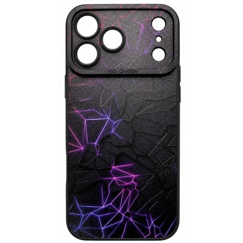 Чехол DM Camera Cover для Apple iPhone 17 Pro Max Purple Strings