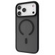 Чехол WAVE Matte Insane Case with Magnetic Ring для iPhone 17 Pro Black - Фото 1