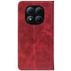Чохол-книжка Crazy Horse Clasic для Xiaomi Redmi Note 15 Pro 4G Red Wine (Strong) - Фото 2