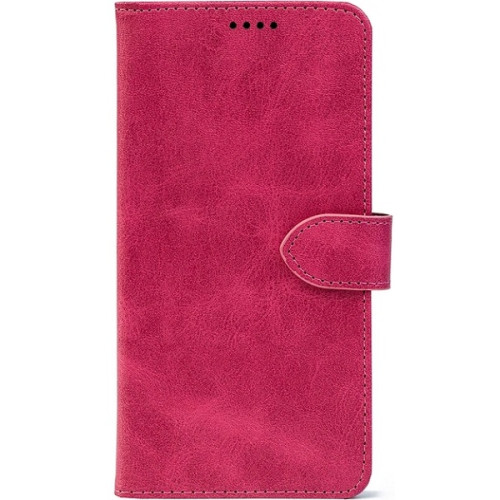 Чохол-книжка Crazy Horse Clasic для Xiaomi Redmi Note 15 Pro 4G Magenta (Front)