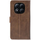 Чохол-книжка Crazy Horse Clasic для Xiaomi Redmi Note 15 Pro+ 5G/Poco M8 Pro 5G Brown (Front) - Фото 2