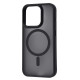 Чехол WAVE Matte Insane Case with Magnetic Ring для iPhone 15 Pro Max Black - Фото 1