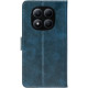 Чохол-книжка Crazy Horse Clasic для Xiaomi Redmi Note 15 Pro+ 5G/Poco M8 Pro 5G Dark Blue (Front) - Фото 2
