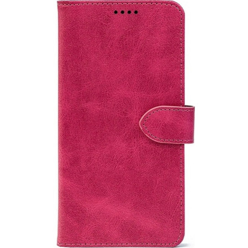 Чохол-книжка Crazy Horse Clasic для Xiaomi Redmi Note 15 Pro+ 5G/Poco M8 Pro 5G Magenta (Front)