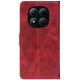 Чохол-книжка Crazy Horse Clasic для Xiaomi Redmi Note 15 Pro 5G Red Wine (Front) - Фото 2