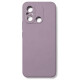 Чехол Liquid Silicone для Xiaomi Redmi 12C/11A/Poco C55 Glass Purple - Фото 1