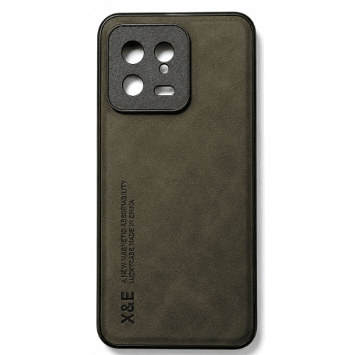Чохол Magnet Leather Case для Xiaomi 13 Dark Gray