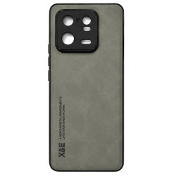 Чехол Magnet Leather Case для Xiaomi 13 Pro Light Gray